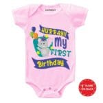 My First Birthday Personalized Wear