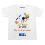 My Hero Dad Birthday Baby Clothes