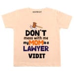 My Mom is lawyer Baby outfit