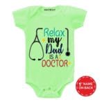 My dad is Doctor Baby Onesie