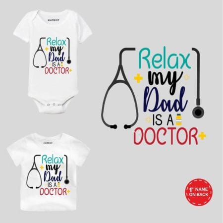 My dad is Doctor Baby Wear
