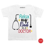 My dad is Doctor Baby Onesie