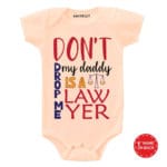 My daddy is Lawyer Baby Wear