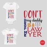 My daddy is Lawyer Baby Wear