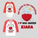 Valentine Day Special Kids T Shirt