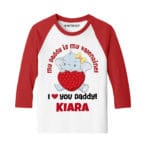Valentine Day Special Kids T Shirt