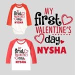 my 1st year valentine's day