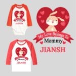 My love belong to mommy