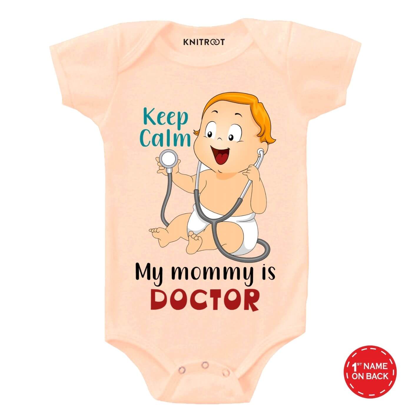 My mommy is Doctor Baby Romper