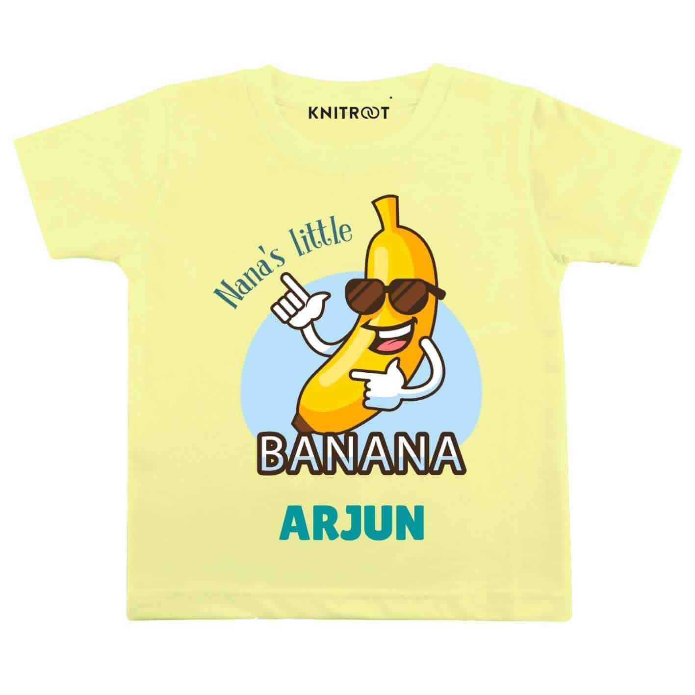 Nana's little Banana Kids T-shirt