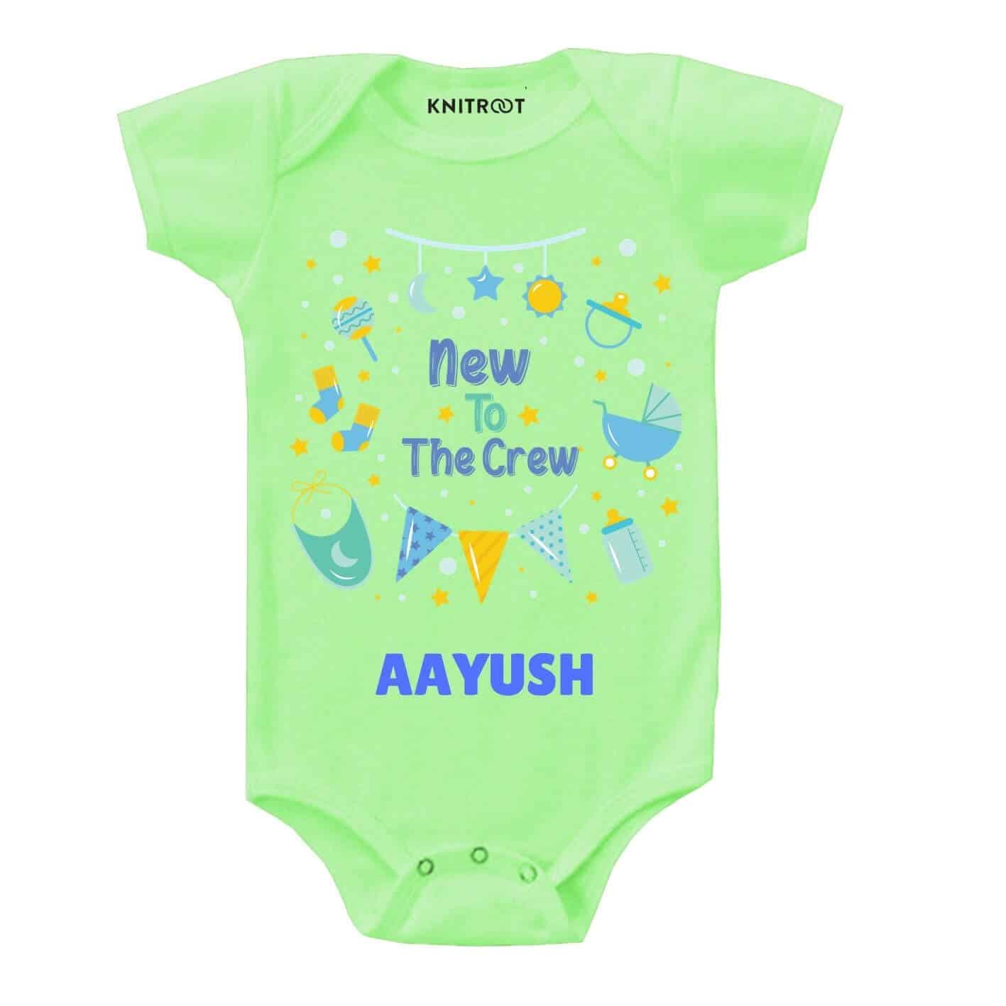 New to crew Newborn Outfit
