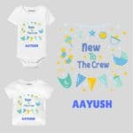 New to crew Newborn Outfit