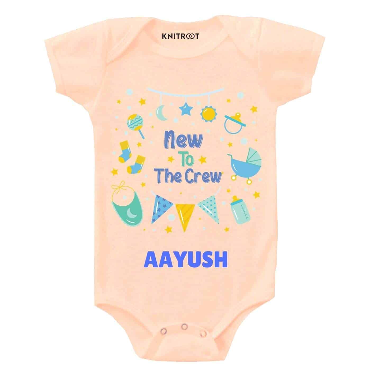 New to crew Newborn Outfit