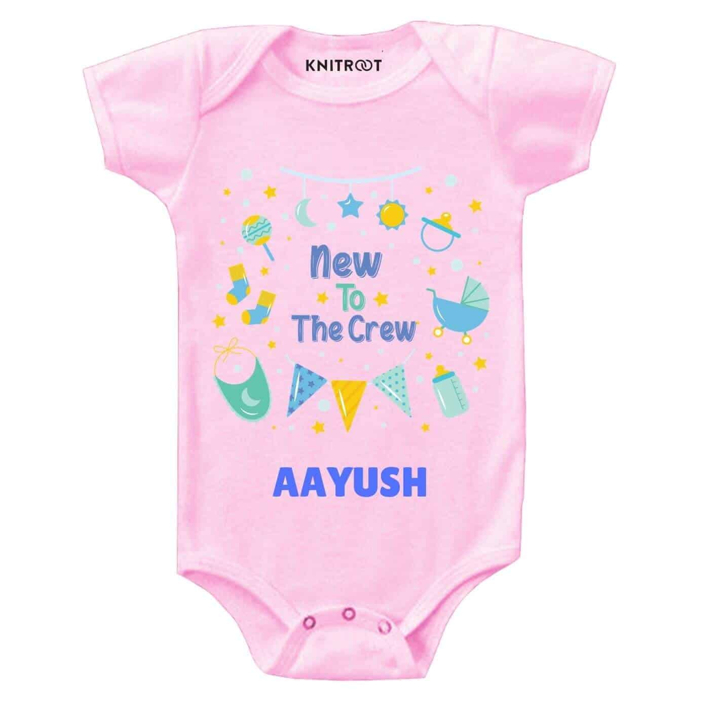 New to crew Newborn Outfit