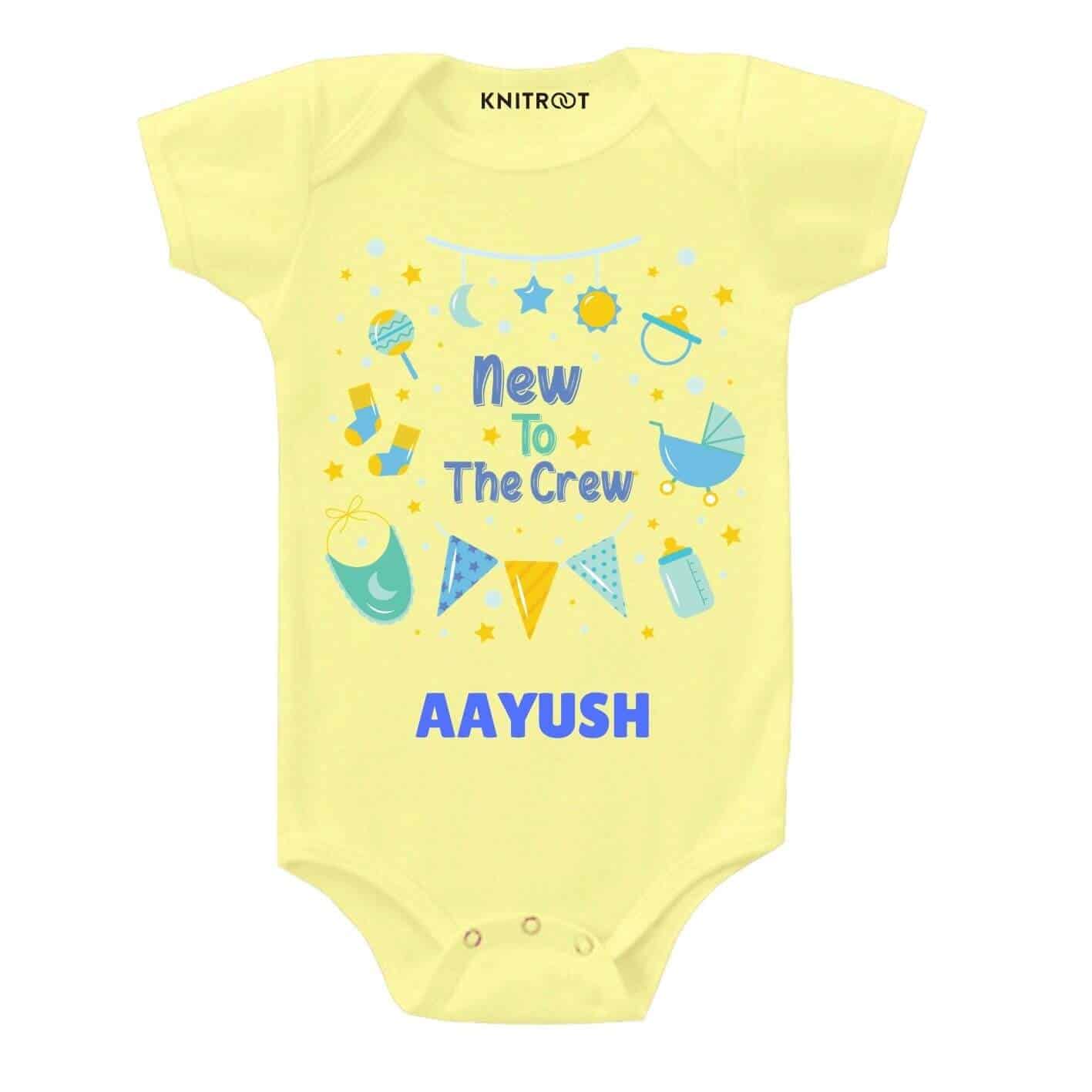 New to crew Newborn Outfit
