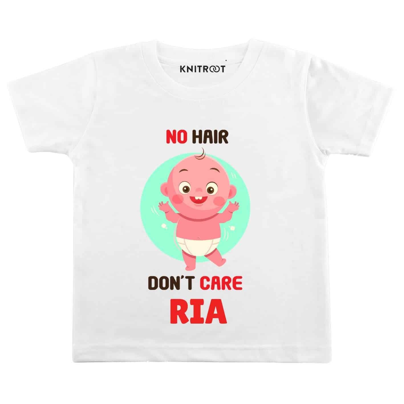 No hair don't care Baby Outfit