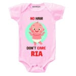 No hair don’t care Baby Outfit