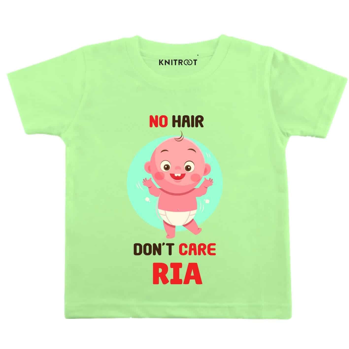 No hair don't care Baby Outfit