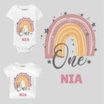 One Birthday Personalized Toddler wear