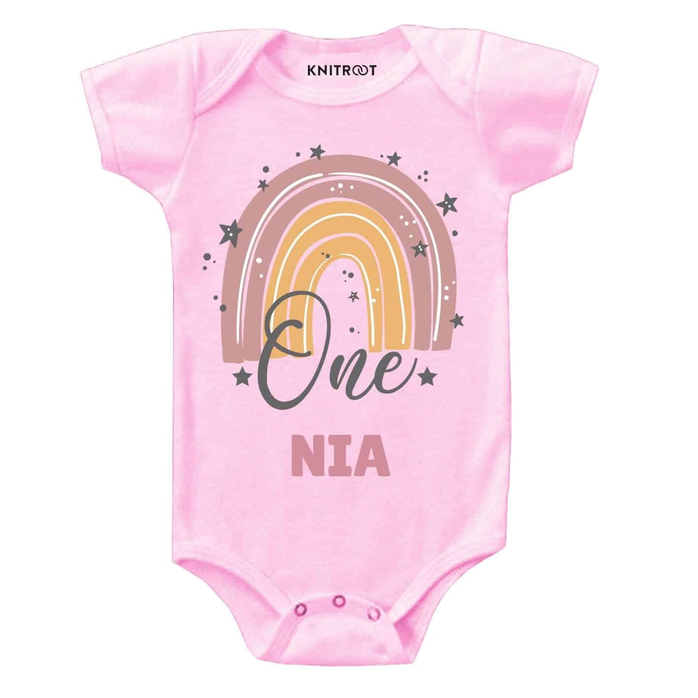 One Birthday Personalize Toddler wear