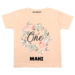 One Birthday-floral Toddler outfit