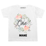 One Birthday-floral Toddler outfit