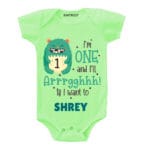 One and i’ll Arrghh Birthday wear