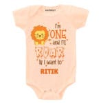 One and i’ll roar Birthday Toddler wear