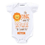 One and i’ll roar Birthday Toddler wear