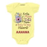 Only Mom and dad has key to my heart