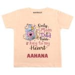 Only Mom and dad has key to my heart