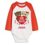 Our little Valentine Baby Romper