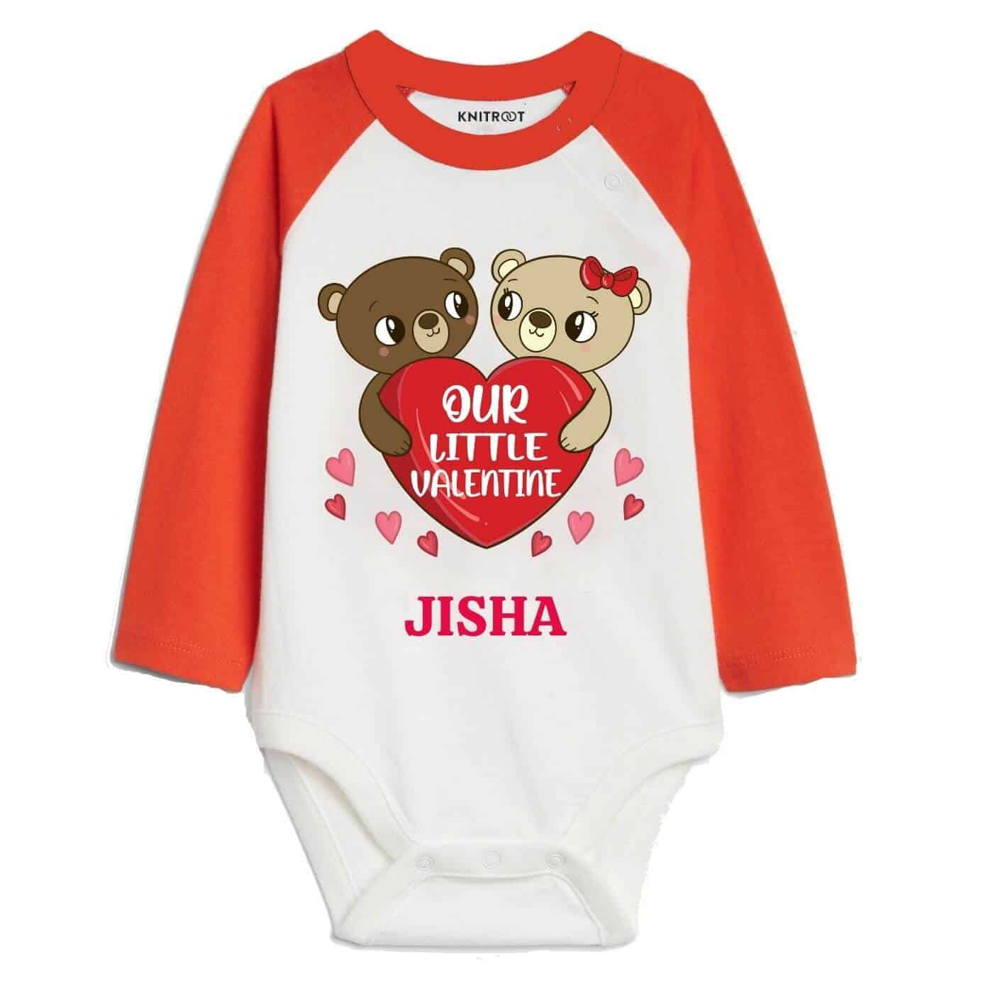 Our little Valentine Baby Romper