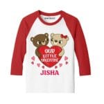 Our little Valentine Baby Romper