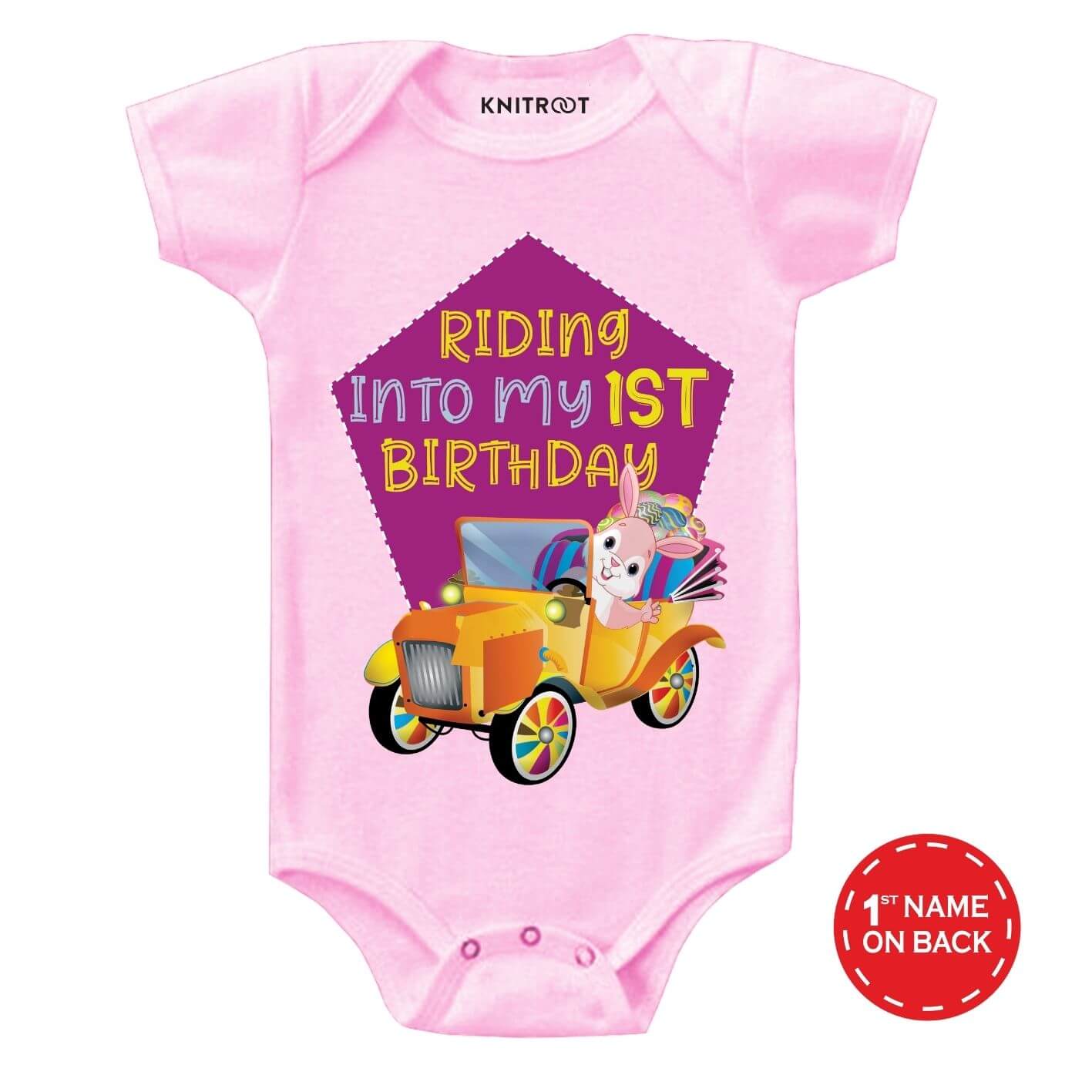 Riding into my 1st Birthday Outfit