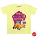 Riding into my 1st Birthday Outfit