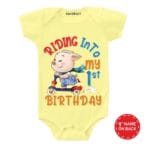 Riding into my first Baby Clothes