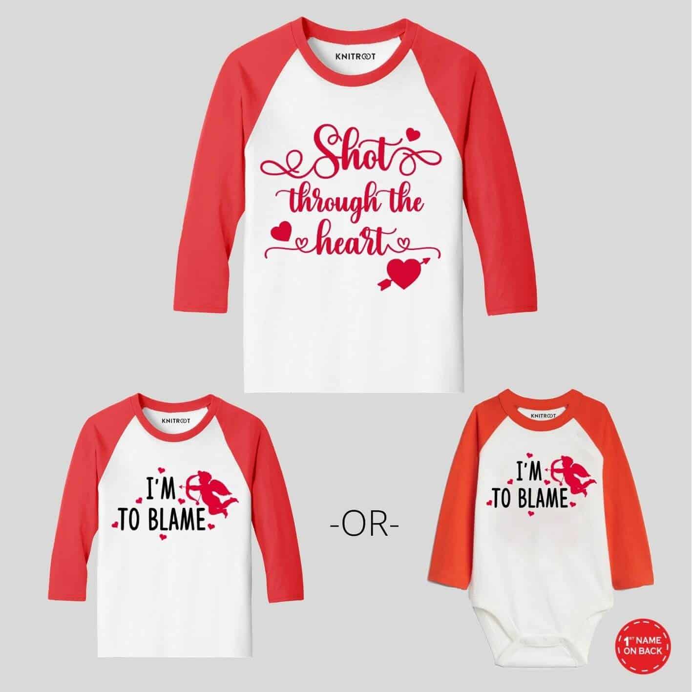 Shot through heart Combo Wear valentine day combo