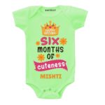 Six Months Birthday Baby wear