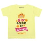 Six Months Birthday Baby wear