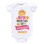 Six Months Birthday Baby wear