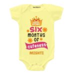 Six Months Birthday Baby wear