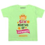 Six Months Birthday Baby wear