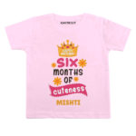 Six Months Birthday Baby wear