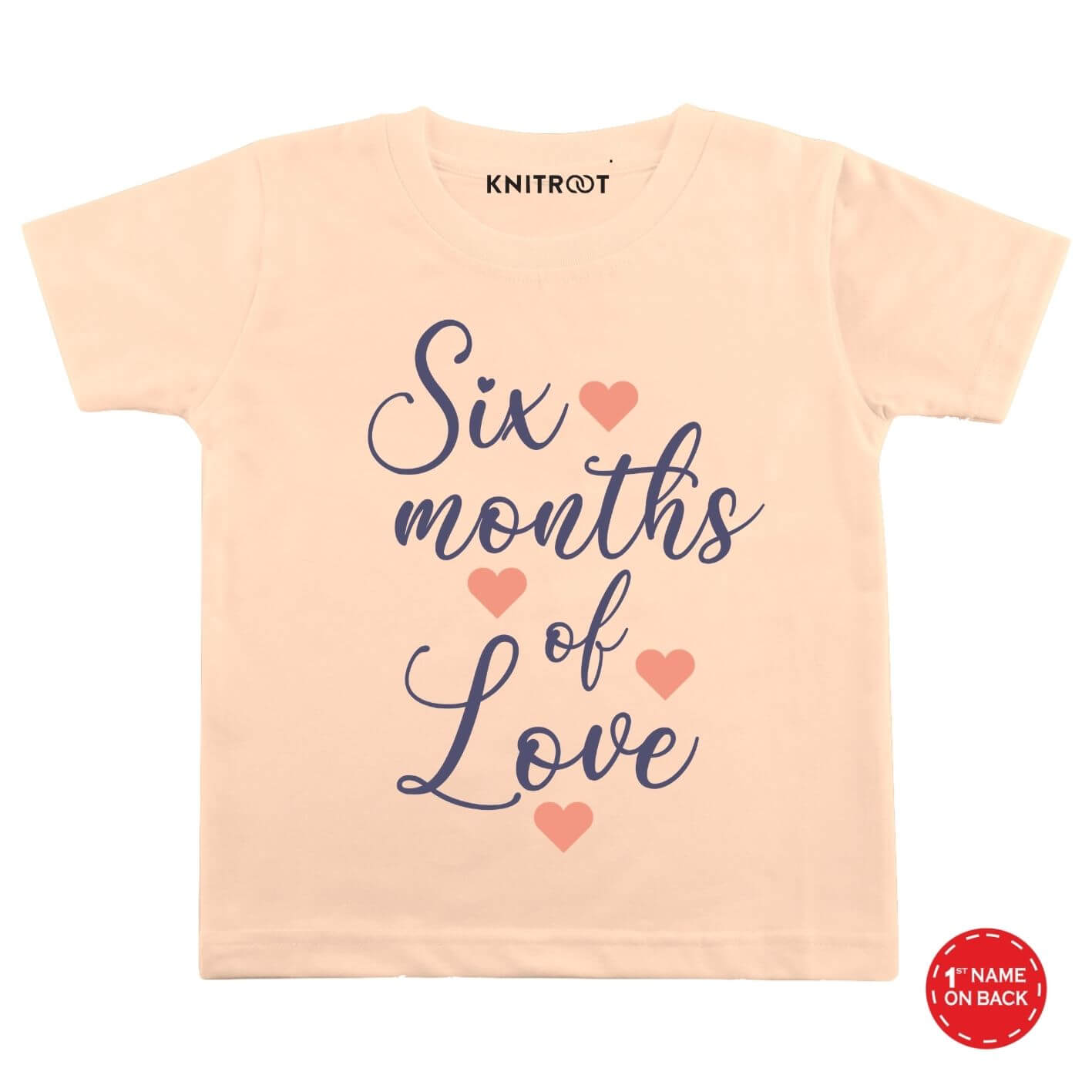 Six months of Love Baby wear