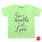 Six months of Love Baby wear