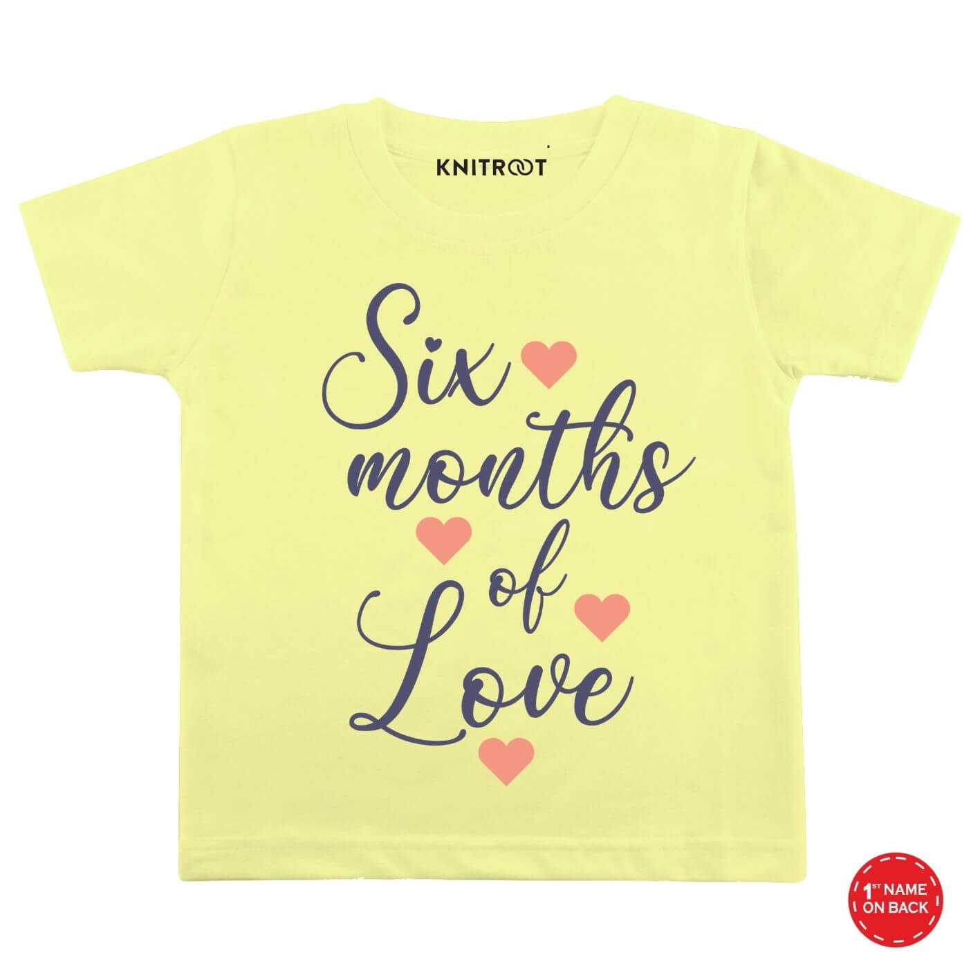 Six months of Love Baby wear