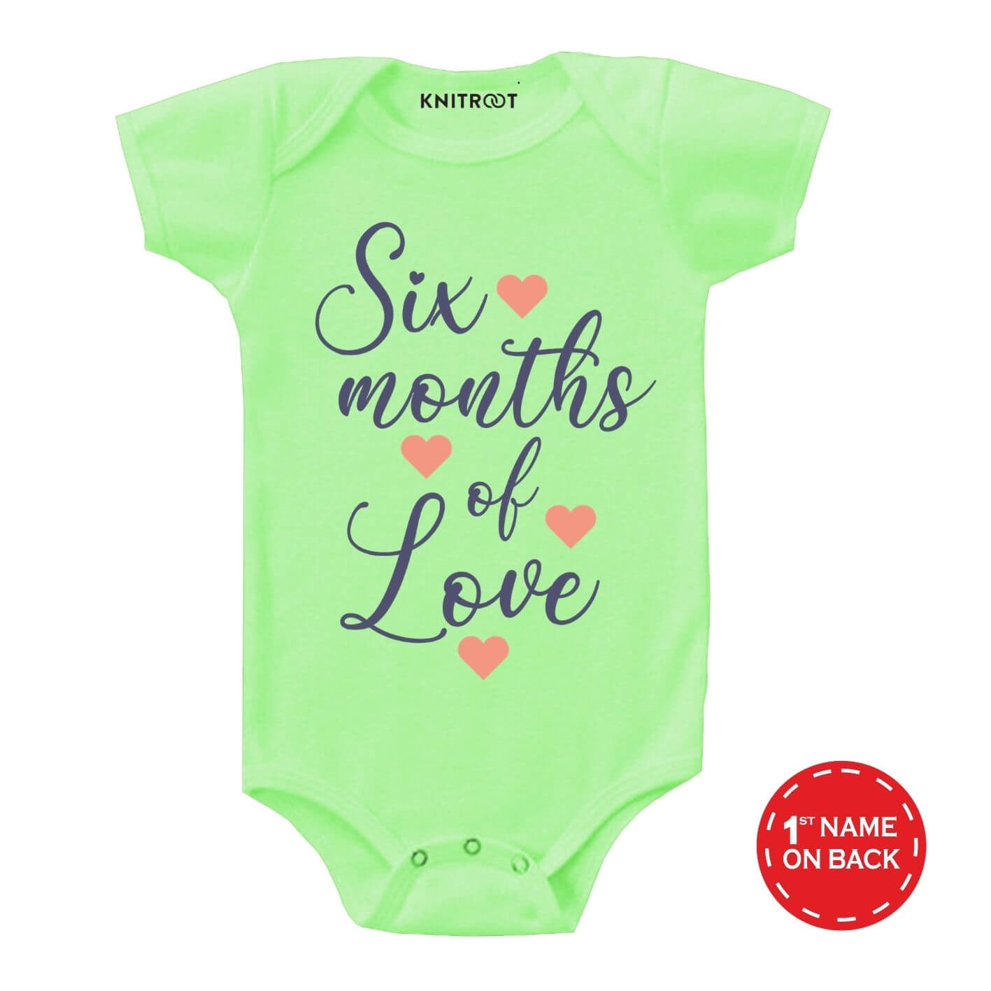 Six months of Love Baby wear