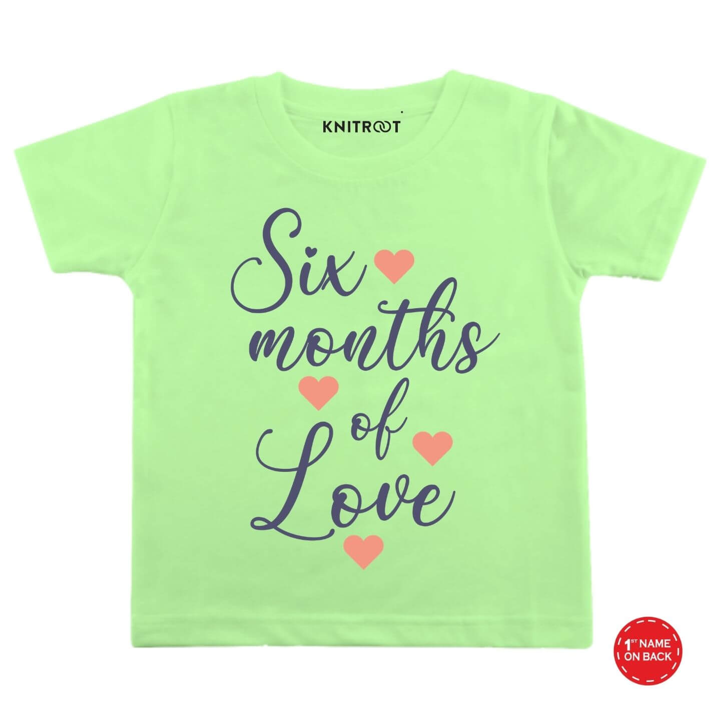 Six months of Love Baby wear