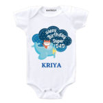Super Dad Birthday Baby Wear
